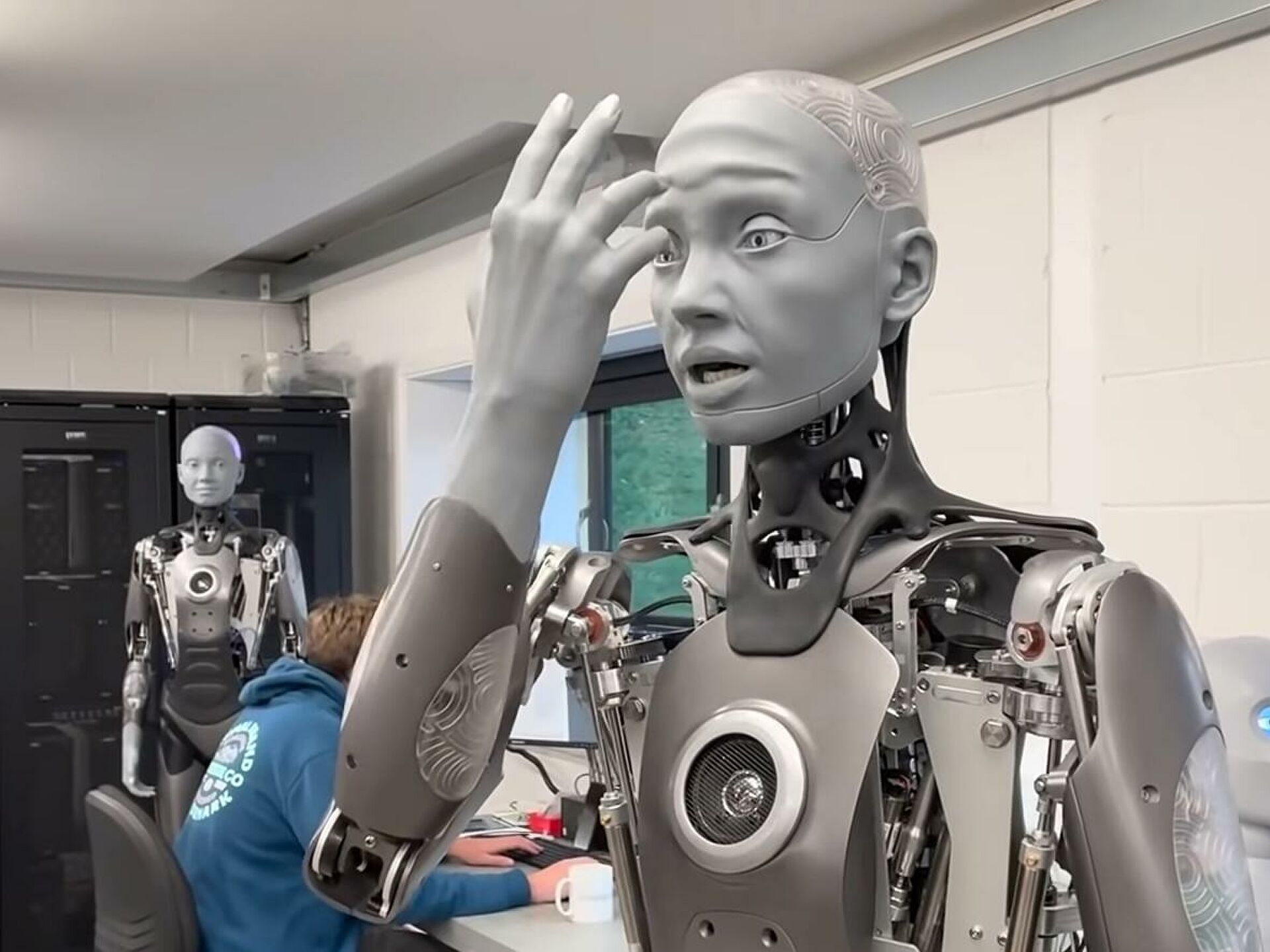 Где изобрели роботов. Робот-гуманоид Ameca. Робот гуманоид Ameca человекоподобный. Роботы будущего.