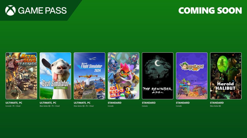 Xbox Game Pass Kasım 2024 Oyunları